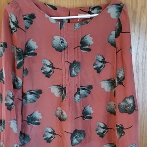 Mini dress with flowers